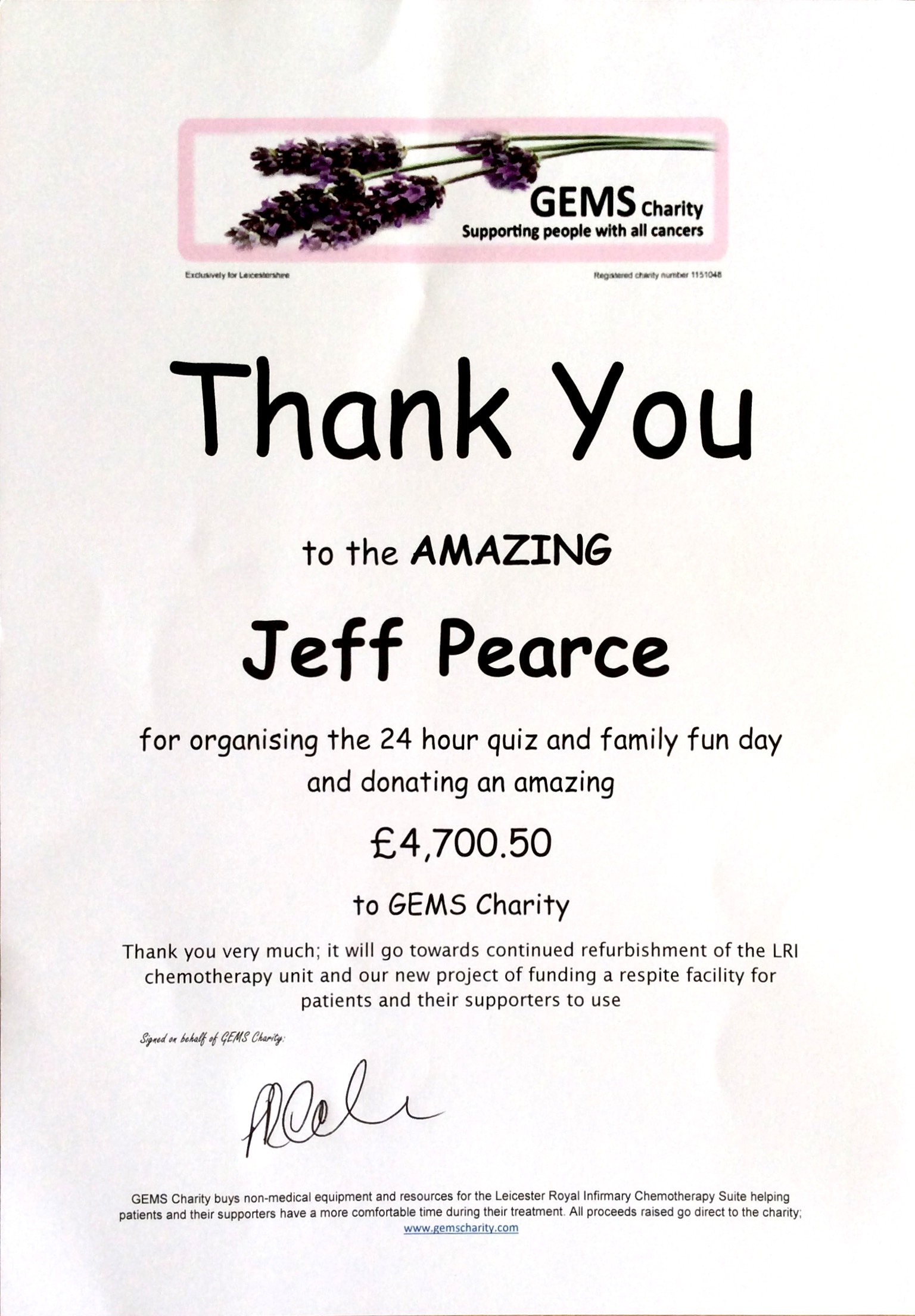 2018: Sponsored 24 Hour Pub Quiz