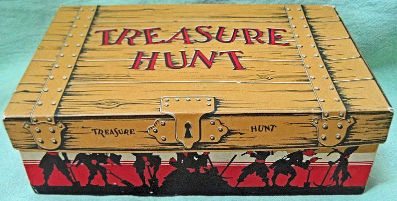 Image of a Treasure Hunt board game.