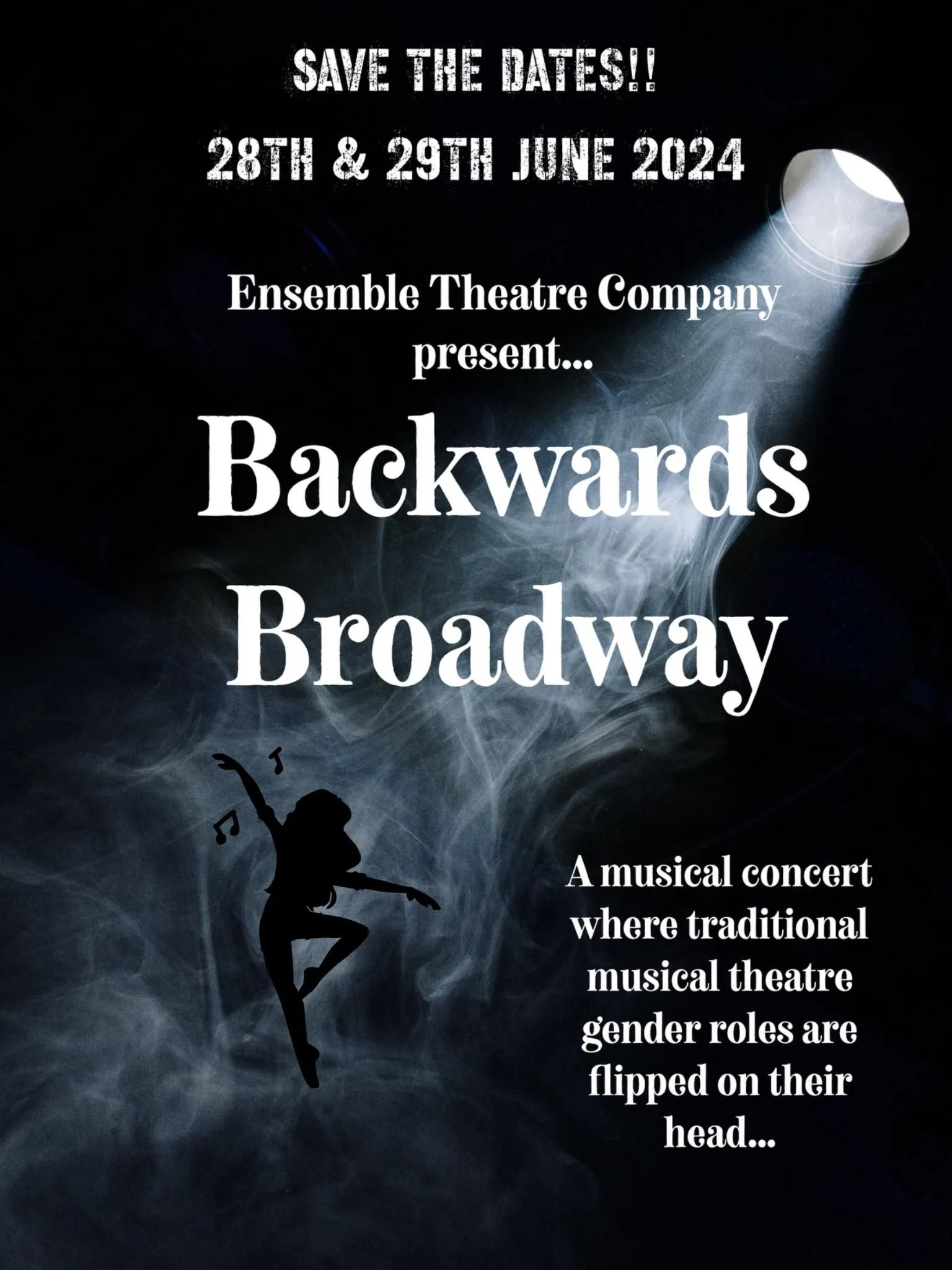 Backwards Broadway poster