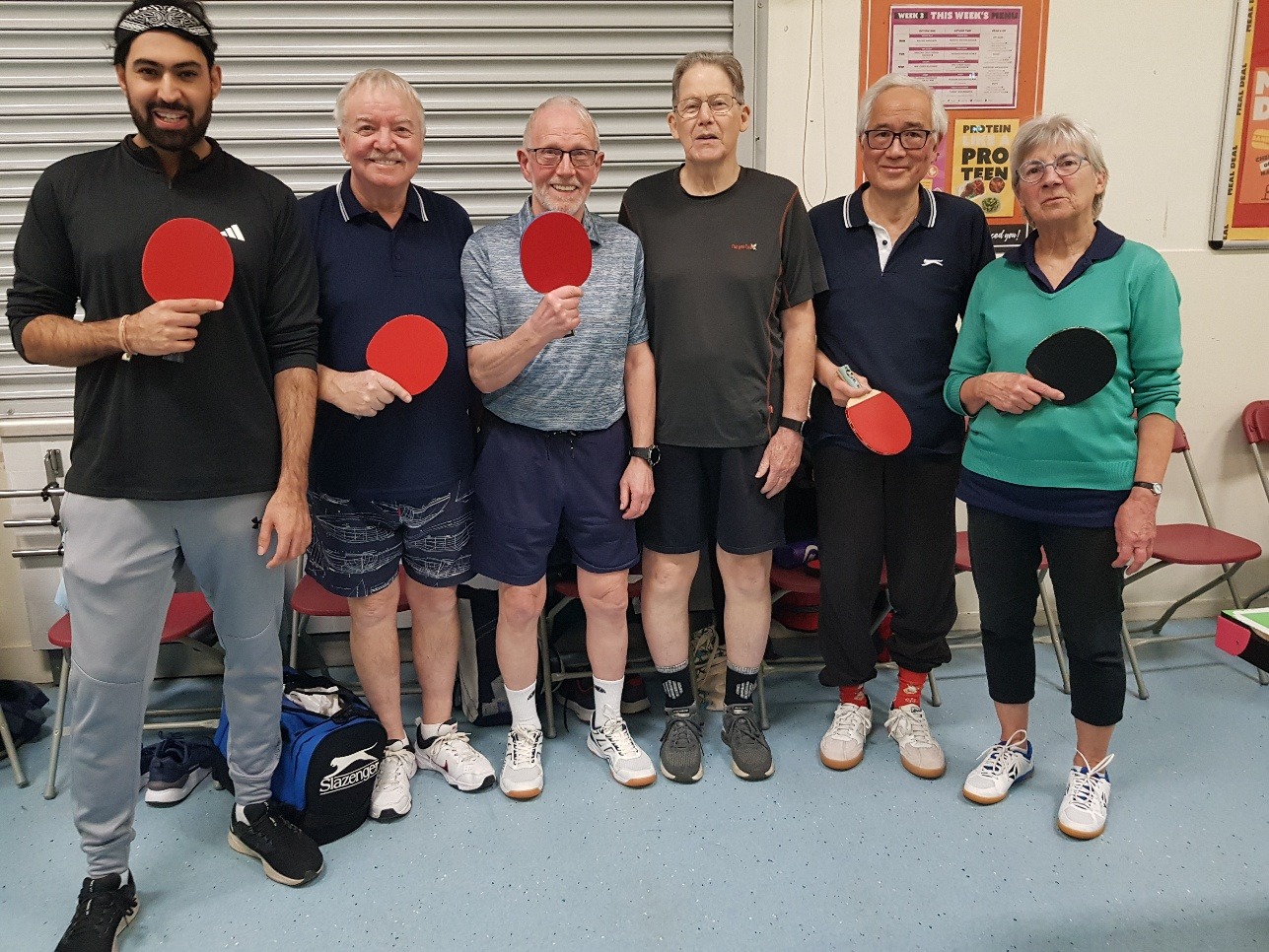 some of our league players and their opponents gearing up for their match on 25th February 2026. 